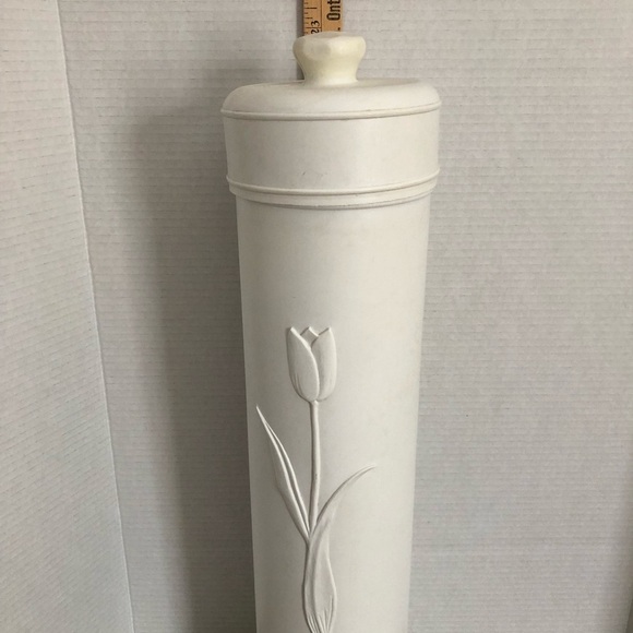 Vtg Blow Mold Toilet Paper Roll Holder - Picture 6 of 7